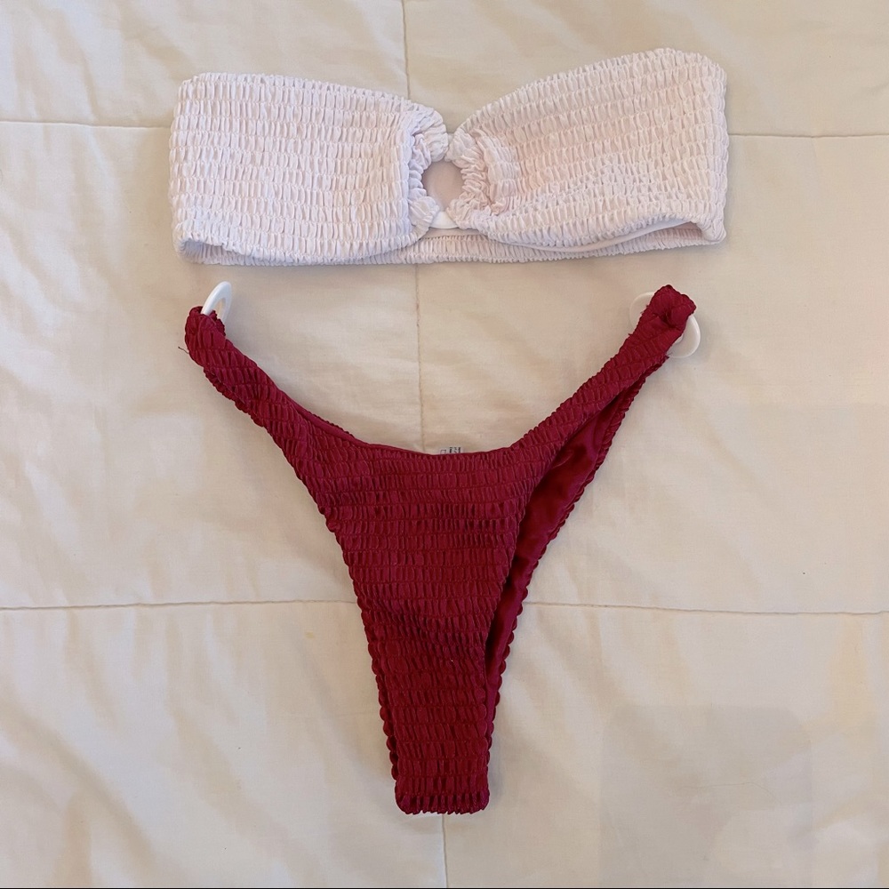 ZAFUL BANDEAU BIKINI SET